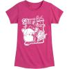 imageHYBRID APPAREL Squishmallows  Concert  Girls Fitted Short Sleeve Graphic TShirtHeather Fuchsia