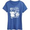 imageHYBRID APPAREL Squishmallows  Concert  Womens Short Sleeve Graphic TShirtHeather Royal Blue
