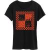 imageHYBRID APPAREL Squishmallows  Fast Food Grid  Womens Short Sleeve Graphic TShirtBlack