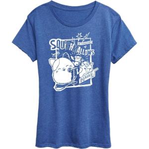 imageHYBRID APPAREL Squishmallows  Concert  Womens Short Sleeve Graphic TShirtHeather Royal Blue