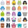 imageSquishalongs 25 Pack  Series 1  25 1 MiniSquish with 5 Accessories Ring and Collectors Guide  Collect Trade ampamp PlaySmall