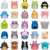 imageSquishalongs 25 Pack  Series 1  25 1 MiniSquish with 5 Accessories Ring and Collectors Guide  Collect Trade ampamp PlaySmall Pack of 4