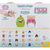 imageSquishalongs 25 Pack  Series 1  25 1 MiniSquish with 5 Accessories Ring and Collectors Guide  Collect Trade ampamp PlaySmall Pack of 4