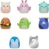 imageSquishalongs 8 Pack  1 MiniSquish with 2 Accessories 1 Ring and a Collectors Guide  Collect Trade ampamp Play8 Pack Style 1 W1