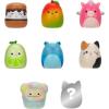 imageSquishalongs 8 Pack  1 MiniSquish with 2 Accessories 1 Ring and a Collectors Guide  Collect Trade ampamp Play8 Pack Style 2 W1