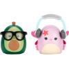 imageSquishalongs OnTheGo Luggage Playset  2 1 MiniSquish 3 Levels of Play 3 Accessories ampamp 2 Play Pieces  Collect Trade ampamp Play  Ages 6