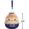 imageSquishmallows Original Stranger Things 35Inch Chocolate Pudding  USS Butterscotch 2Pack  Official Jazwares Plush Clips