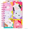 imageSquishmallows Original Tab Journal 5 Tabs Spiral Bound Journals for Teens Birthday Gift Journaling Kit Journal Set Kids Journal Stationery Set for Girls Sketch Journal Diary