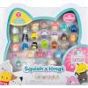 imageSquishalongs 25 Pack  Series 1  25 1 MiniSquish with 5 Accessories Ring and Collectors Guide  Collect Trade ampamp PlaySmall