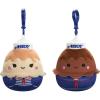 imageSquishmallows Original Stranger Things 35Inch Chocolate Pudding  USS Butterscotch 2Pack  Official Jazwares Plush Clips