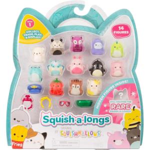 imageSQUISHALONGS 14 Pack  1 MiniSquish with 4 Accessories 1 Ring and a Collectors Guide  Collect Trade ampamp Play14 Pack STYLE 2 W1