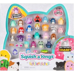 imageSquishalongs 25 Pack  Series 2  25 1 MiniSquish 5 Accessories 1 Ring ampamp 1 Collectors Guide  2 Chase Figures  Collect Trade ampamp Play