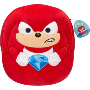 imageSquishmallows Original 14in Sonic The Hedgehog Knuckles Holding Blue Emerald Plush LargeKnuckles