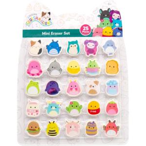 imageSquishmallows Original Mini Eraser Set 25 Small Erasers Cute School Supplies Cute Stationery Supplies Fun Office Supplies Kids Journal Accessories Sketch Journal Stationery