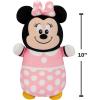 imageSquishmallows Original Disney 10Inch Mickey Mouse HugMees  MediumSized Ultrasoft Official Jazwares PlushMinnie Mouse