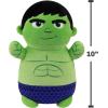 imageSquishmallows Original Marvel Spidey and His Amazing Friends 10Inch Spidey HugMees  MediumSized Ultrasoft Official Jazwares PlushHulk