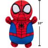 imageSquishmallows Original Marvel Spidey and His Amazing Friends 10Inch Spidey HugMees  MediumSized Ultrasoft Official Jazwares PlushSpidey