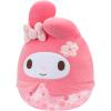 imageSquishmallows Original Sanrio 14Inch 50th Anniversary Pink Embossed Hello Kitty  Official Jazwares Plush LargeFloral Dress My Melody