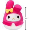imageSquishmallows Original Sanrio 14in Hello Kitty in Red Overalls  Official Jazwares Plush LargeMy Melody