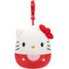imageSquishmallows Original Sanrio 35Inch Cinnamoroll Hello Kitty Kuromi  My Melody 4Pack  Official Jazwares Plush Clips