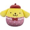 imageSquishmallows Original Sanrio 8in Kuromi  8in My Melody  Official Jazwares Valentine Plush 2PackHello Kitty and Pompompurin