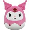 imageSquishmallows Original Sanrio 8in Kuromi  8in My Melody  Official Jazwares Valentine Plush 2PackKuromi and My Melody