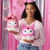 imageSquishmallows Original Sanrio 8in Kuromi  8in My Melody  Official Jazwares Valentine Plush 2PackKuromi and My Melody