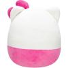 imageSquishmallows Sanrio 14Inch Hello Kitty Wearing Gingham Skirt Plush  Large Ultrasoft Official Kelly Toy PlushPink Bow Hello Kitty