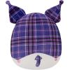 imageSquishmallows Sanrio 14Inch Hello Kitty Wearing Gingham Skirt Plush  Large Ultrasoft Official Kelly Toy PlushPurple Plaid Kuromi