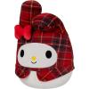 imageSquishmallows Sanrio 14Inch Hello Kitty Wearing Gingham Skirt Plush  Large Ultrasoft Official Kelly Toy PlushRed Plaid My Melody
