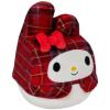 imageSquishmallows Sanrio 14Inch Hello Kitty Wearing Gingham Skirt Plush  Large Ultrasoft Official Kelly Toy PlushRed Plaid My Melody