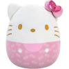 imageSquishmallows Original Sanrio 14Inch 50th Anniversary Pink Embossed Hello Kitty  Official Jazwares Plush Large50th Anniversary Hello Kitty