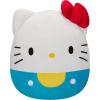 imageSquishmallows Original Sanrio 14in Hello Kitty in Red Overalls  Official Jazwares Plush LargeHello Kitty in Blue Overalls