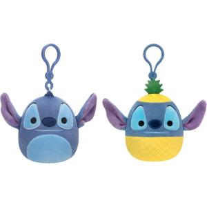 imageSquishmallows Original 35in Disney Jack Skellington and Sally Clip 2Pack  Official Jazwares PlushMulticolor