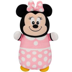 imageSquishmallows Original Disney 10Inch Mickey Mouse HugMees  MediumSized Ultrasoft Official Jazwares PlushMinnie Mouse