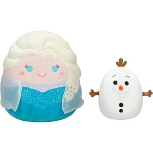 imageSquishmallows Original Disney Pua and Moana 2Pack  Official Jazwares PlushOlaf and Elsa