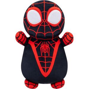 imageSquishmallows Original Marvel Spidey and His Amazing Friends 10Inch Spidey HugMees  MediumSized Ultrasoft Official Jazwares PlushSpin