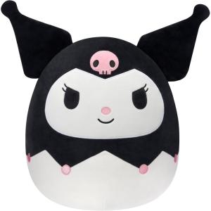 imageSquishmallows Original Sanrio 14in Hello Kitty in Red Overalls  Official Jazwares Plush LargeKuromi