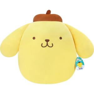 imageSquishmallows Original Sanrio 14in Hello Kitty in Red Overalls  Official Jazwares Plush LargePompompurin