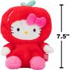 imageBumBumz 75inch Hello Kitty FruitBumz Plush  Sanrio Hello Kitty Dressed as a Strawberry Collectible Toy  from The Makers of Original SquishmallowsHello Kitty  Apple