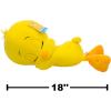 imageJazwares Looney Tunes Bugs Bunny 18inch Sleeping Plush  Ultrasoft Officially Licensed Warner Brothers Product Ages 2Tweety Bird