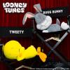 imageJazwares Looney Tunes Bugs Bunny 18inch Sleeping Plush  Ultrasoft Officially Licensed Warner Brothers Product Ages 2Tweety Bird