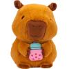 imageRuss 14Inch Capybara with Boba Plush  Ultrasoft Official Jazwares Plush from The Makers of Squishmallows