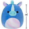 imageSquishmallows Original 16Inch Sanda Margherita Pizza  Official Jazwares Plush LargeBlue Hippocampus