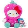 imageBumBumz 75inch Hello Kitty FruitBumz Plush  Sanrio Hello Kitty Dressed as a Strawberry Collectible Toy  from The Makers of Original SquishmallowsHello Kitty  Strawberry