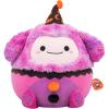 imageSquishmallows Original 20Inch Loafer Brown Bulldog  Official Jazwares Plush JumboBigfoot in Clown Costume
