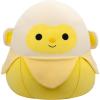 imageSquishmallows Original 24Inch Charles Pickle with Mustache  Official Jazwares Plush JumboBanana Monkey