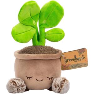 imageGreenhouse by Russ 12Inch Black Velvet Alocasia Plant Plush  Ultrasoft Official Jazwares Plush  Ages 3Pilea Plant