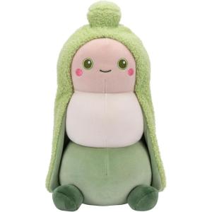 imageLiving on the Veg 14inch Recycled Material Plush  PeacePods Sandra  Collectible Stuffed Toy from The Makers of SquishmallowsGreen Peacepods