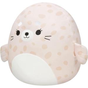 imageSquishmallows Original 14Inch Lilaz Peach Cow  Official Jazwares Plush LargeSpotted Seal